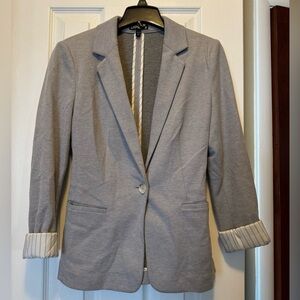 Express Gray Blazer in Size Extra Small